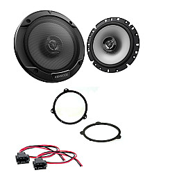 BMW 3 Series E46 Kenwood 17cm Front Door / Rear Shelf Speaker Upgrade Kit