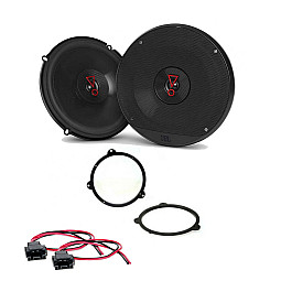 BMW 3 Series E46 JBL 6.5" Front Door/Rear Shelf Coaxial Speaker Upgrade Kit