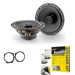 BMW 3 Series, Mini Focal Auditor 2 Way Coaxial Front Door Car Speaker Upgrade Kit