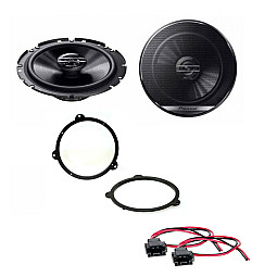 BMW 3 Series E46 Pioneer 17cm Front Door / Rear Shelf Speaker Upgrade Kit