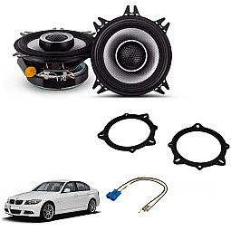 BMW 3 Series E90 / E91 / E92 Front or Rear Alpine 4'' Speaker Upgrade Kit