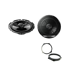 BMW 3 Series, Mini Pioneer Front Door 6.3/4" 17cm Coaxial Speaker Upgrade Kit