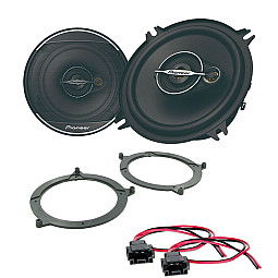 BMW 3-Series (1999-2005) Pioneer 5" 3 Way Coaxial Car Front Door or Rear Shelf Speakers Upgrade Pack BMW 3-Series (1999-2005) Pioneer 5" 3 Way Coaxial Car Front Door or Rear Shelf Speakers Upgrade Pack