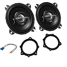 BMW 3, 5 Series X1 X3 X5 4" 10cm Front Door 2-Way Coaxial Speaker Upgrade Kit BMW 3, 5 Series X1 X3 X5 4" 10cm Front Door 2-Way Coaxial Speaker Upgrade Kit