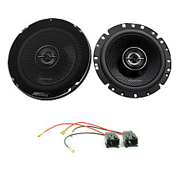 Citroen C2 2003 - 2009 Kenwood 6.5" Front Door 2-Way Coaxial Car Speaker Upgrade Pack Citroen C2 2003 - 2009 Kenwood 6.5" Front Door 2-Way Coaxial Car Speaker Upgrade Pack
