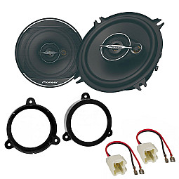 Pioneer 5" 3 Way Coaxial Car Front or Rear Door Speakers Upgrade Pack For Dacia Pioneer 5" 3 Way Coaxial Car Front or Rear Door Speakers Upgrade Pack For Dacia