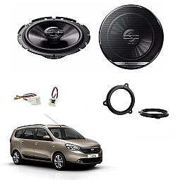Dacia Lodgy 2012 - 2021 Front Door Speaker Upgrade Kit Dacia Lodgy 2012 - 2021 Front Door Speaker Upgrade Kit