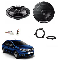 Dacia Logan 2012 -2016 Front Door Speaker Upgrade Kit Dacia Logan 2012 -2016 Front Door Speaker Upgrade Kit