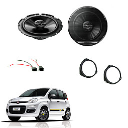 Fiat Panda 2012 - 2021 Pioneer Front Door 2-Way Coaxial Speaker Upgrade Kit Fiat Panda 2012 - 2021 Pioneer Front Door 2-Way Coaxial Speaker Upgrade Kit