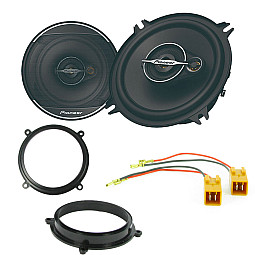 Fiat Brava, Bravo, Marea Pioneer 5" 3 Way Coaxial Car Rear Side Shelf Speakers Upgrade Pack Fiat Brava, Bravo, Marea Pioneer 5" 3 Way Coaxial Car Rear Side Shelf Speakers Upgrade Pack