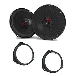 Fiat Ducato 2006 - 2021 JBL 6.5" Car Front Door Coaxial Speaker Upgrade Kit Fiat Ducato 2006 - 2021 JBL 6.5" Car Front Door Coaxial Speaker Upgrade Kit