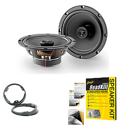 Ford Galaxy, S-Max Focal Auditor 2 Way Coaxial Front or Rear Door Car Speaker Upgrade Kit
