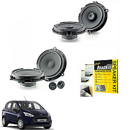 Ford B-Max 2013 - 2020 Front and Rear High Grade Focal INSIDE Speaker Upgrade Kit