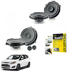 Ford C-Max 2011 - 2017 Front and Rear High Grade Focal INSIDE Speaker Upgrade Kit