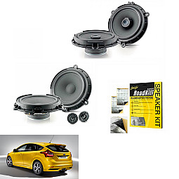 Ford Focus 2011 - 2017 MK3  Front and Rear High Grade Focal INSIDE Speaker Upgrade Kit