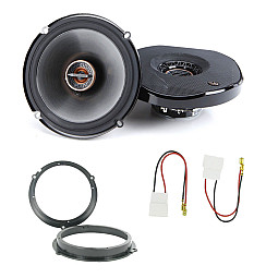 Ford Fiesta MK7 2008-2017 Infinity 6.5" 2 Way Shallow Fit Front or Rear Door Coaxial Speakers Upgrade Pack