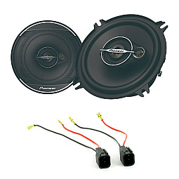 Ford Focus, Mondeo Pioneer 5" 3 Way Coaxial Car Speakers Upgrade Pack