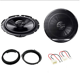 Ford Transit Custom 2012> Pioneer 17cm Front Door Speaker Upgrade Kit