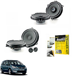 Ford Galaxy II 2006 - 2015 Front and Rear High Grade Focal INSIDE Speaker Upgrade Kit