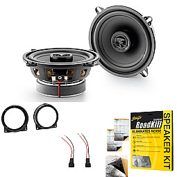 Honda Civic 2 Door Focal 2-way Coaxial Front Door Car Speaker Upgrade Kit Honda Civic 2 Door Focal 2-way Coaxial Front Door Car Speaker Upgrade Kit