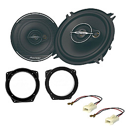 Pioneer 5" 3 Way Coaxial Car Front Door Speakers Upgrade Pack For Honda Pioneer 5" 3 Way Coaxial Car Front Door Speakers Upgrade Pack For Honda
