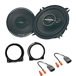 Honda Accord, Civic Pioneer 5" 3 Way Coaxial Car Front or Rear Door Speakers Upgrade Pack Honda Accord, Civic Pioneer 5" 3 Way Coaxial Car Front or Rear Door Speakers Upgrade Pack