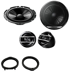 Honda Civic 2006 - 2012 Front Door 300W Car Speaker Upgrade Kit Honda Civic 2006 - 2012 Front Door 300W Car Speaker Upgrade Kit
