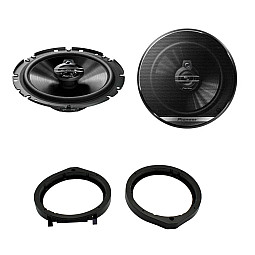 Honda Civic 6.3/4" 17cm G-series Front Door Car Speaker Upgrade Kit Honda Civic 6.3/4" 17cm G-series Front Door Car Speaker Upgrade Kit