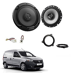 Dacia Dokker 2012 - 2021 Kenwood Front Door Speaker Upgrade Kit Dacia Dokker 2012 - 2021 Kenwood Front Door Speaker Upgrade Kit