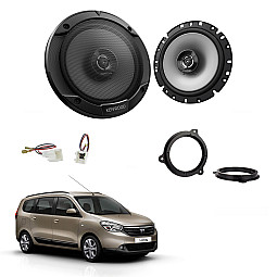 Dacia Lodgy 2012 - 2021 Kenwood Front Door Speaker Upgrade Kit Dacia Lodgy 2012 - 2021 Kenwood Front Door Speaker Upgrade Kit