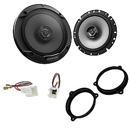 Pioneer 6.5" 300W Coaxial Speakers With Adaptor Pods For Renault Trafic Front