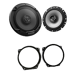 BMW 3 Series, Mini Kenwood Front Door 17cm 2 Way Coaxial Speaker Upgrade Kit