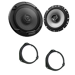 Fiat Ducato, 500, Panda, Punto Kenwood Front Door 6.5" 2 Way Coaxial Speaker Upgrade Kit Fiat Ducato, 500, Panda, Punto Kenwood Front Door 6.5" 2 Way Coaxial Speaker Upgrade Kit
