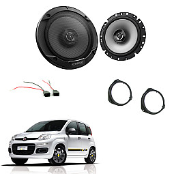 Fiat Panda 2012 - 2021 Kenwood Front Door 2-Way Coaxial Speaker Upgrade Kit Fiat Panda 2012 - 2021 Kenwood Front Door 2-Way Coaxial Speaker Upgrade Kit