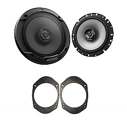 Mazda Kenwood 17cm 6.5" 2-Way Coaxial Car Speaker Upgrade Kit Mazda Kenwood 17cm 6.5" 2-Way Coaxial Car Speaker Upgrade Kit