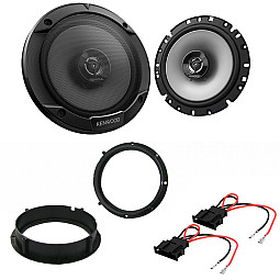 Skoda Citigo 2012 - 2017 Kenwood 17cm Front Door Speakers / Mounts / Wiring Adaptors Upgrade Kit Skoda Citigo 2012 - 2017 Kenwood 17cm Front Door Speakers / Mounts / Wiring Adaptors Upgrade Kit