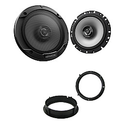 Seat Altea, Ibiza, Arosa, Mii Kenwood Front or Rear Door 6.5" Car Speaker Upgrade Kit Seat Altea, Ibiza, Arosa, Mii Kenwood Front or Rear Door 6.5" Car Speaker Upgrade Kit