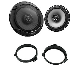 Subaru Kenwood Front Door 6.5" 17cm 2 Way Coaxial Speaker Upgrade Kit Subaru Kenwood Front Door 6.5" 17cm 2 Way Coaxial Speaker Upgrade Kit