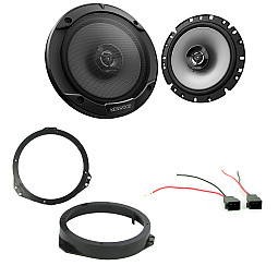 Vauxhall Astra G Car / Van 1998-2004 Kenwood 6.5" Front Door Speakers Upgrade Kit Vauxhall Astra G Car / Van 1998-2004 Kenwood 6.5" Front Door Speakers Upgrade Kit
