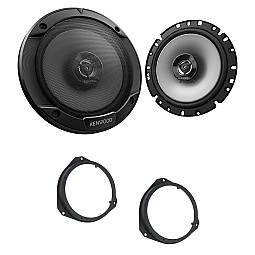 Vauxhall Tigra 2004 – 2009 Kenwood Twin Top 6.5" 17cm Front Door Speaker Upgrade Kit Vauxhall Tigra 2004 – 2009 Kenwood Twin Top 6.5" 17cm Front Door Speaker Upgrade Kit