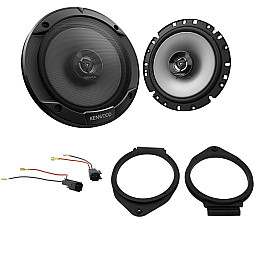 Vauxhall Kenwood 17cm Front or Rear Door Car Speakers Adaptor Upgrade Kit Vauxhall Kenwood 17cm Front or Rear Door Car Speakers Adaptor Upgrade Kit