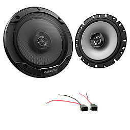 VW Polo 6N2 1999 - 2003 Kenwood Front Door Speakers & Connectors Upgrade Kit