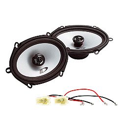 Mazda MX-5 NC (2005-2015) Alpine 5" x 7" Front Door 2-way Coaxial Speaker Upgrade Pack