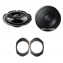 Pioneer 17cm 165mm Speaker Upgrade Kit for Mazda Pioneer 17cm 165mm Speaker Upgrade Kit for Mazda