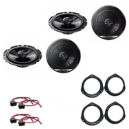 Mercedes C Class W204 Front and Rear Door Speaker Upgrade Kit Mercedes C Class W204 Front and Rear Door Speaker Upgrade Kit