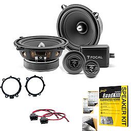 Mercedes Sprinter 2006-2018 Focal 13CM 2-Way Component Front Door Car Speaker Upgrade Kit Mercedes Sprinter 2006-2018 Focal 13CM 2-Way Component Front Door Car Speaker Upgrade Kit