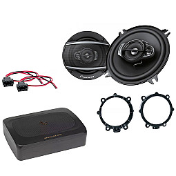 Mercedes Sprinter, Viano, Vito 5.25" Front Door Speaker / Rings / Wiring Adaptors Under Seat Subwoofer Upgrade Pack Mercedes Sprinter, Viano, Vito 5.25" Front Door Speaker / Rings / Wiring Adaptors Under Seat Subwoofer Upgrade Pack