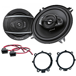 Mercedes Sprinter 2006-2018 W906 5.25" Front Door Speaker / Rings / Wiring Adaptors Upgrade Kit