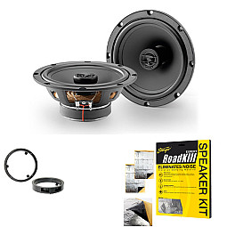 Mitsubishi Lancer, Outlander, Mirage Focal Auditor 2 Way Coaxial Front Door Car Speaker Upgrade Kit