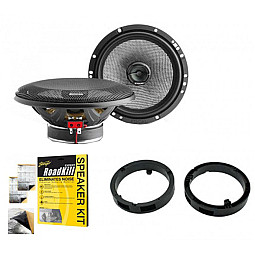Mitsubishi Lancer, Outlander, Mirage Focal 6.5" Front Door Car Speakers Upgrade Kit Mitsubishi Lancer, Outlander, Mirage Focal 6.5" Front Door Car Speakers Upgrade Kit